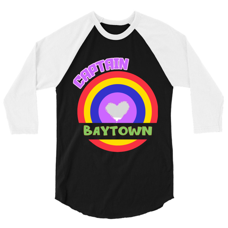 Captain Of Baytown 3/4 Sleeve Shirt by denverhumans58 | Artistshot