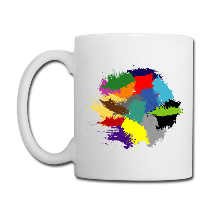 Colorful Brush Mess Coffee Mug | Artistshot