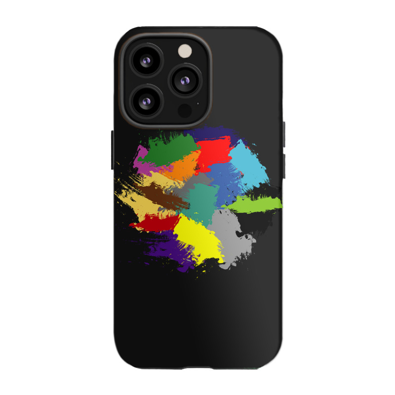 Colorful Brush Mess Iphone 13 Pro Case | Artistshot