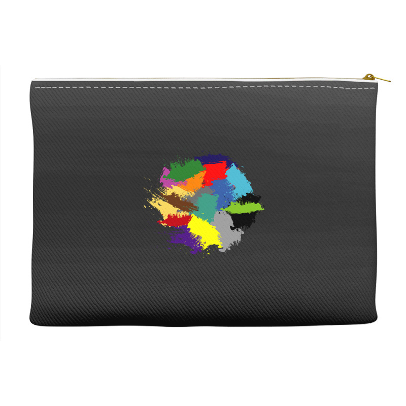 Colorful Brush Mess Accessory Pouches | Artistshot