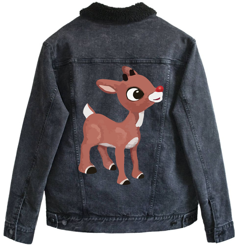 Classic Rudolph Unisex Sherpa-lined Denim Jacket | Artistshot