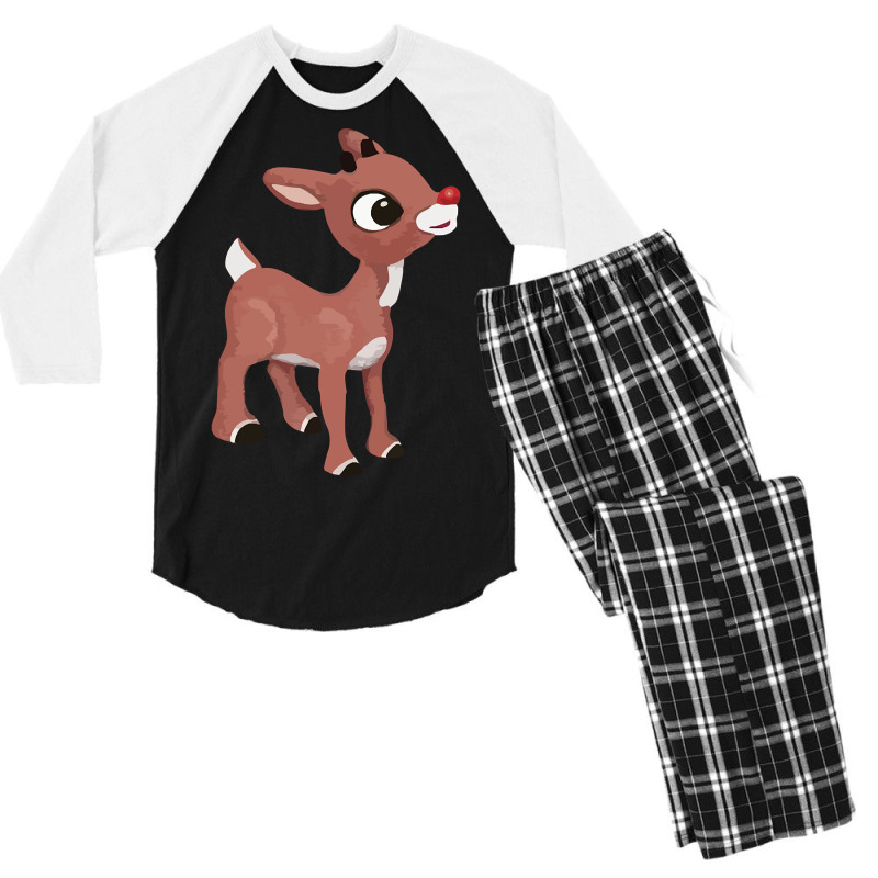 Classic Rudolph Men's 3/4 Sleeve Pajama Set | Artistshot