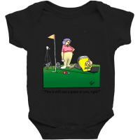 Funny Spectickles Golf Cartoon Humor Baby Bodysuit | Artistshot