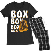 Boxing Gloves Box Women's Pajamas Set | Artistshot