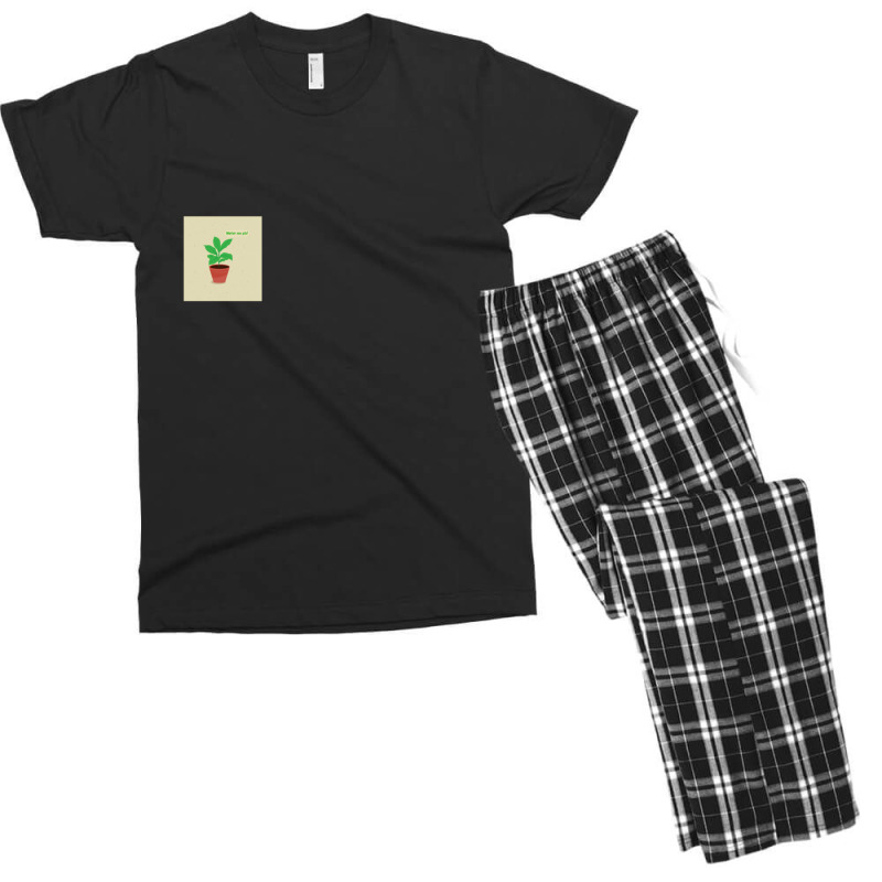 Water Me So I Can Grow Fast 1 Men's T-shirt Pajama Set | Artistshot