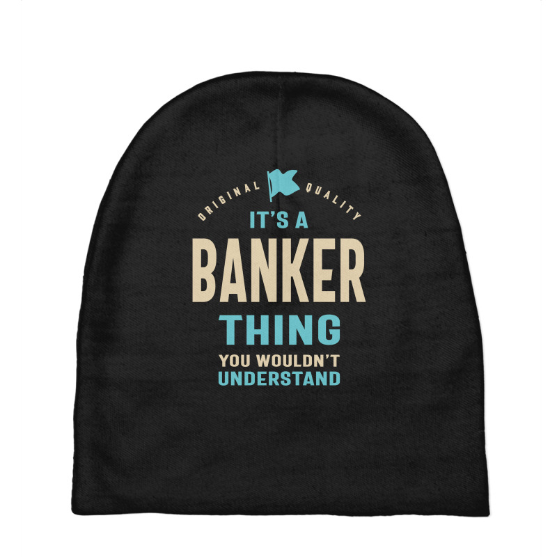 Banker Work Job Title Gift Baby Beanies by cidolopez | Artistshot