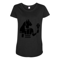 Bastet Sphynx Goddess Of Cats Ancient Egypt Maternity Scoop Neck T-shirt | Artistshot