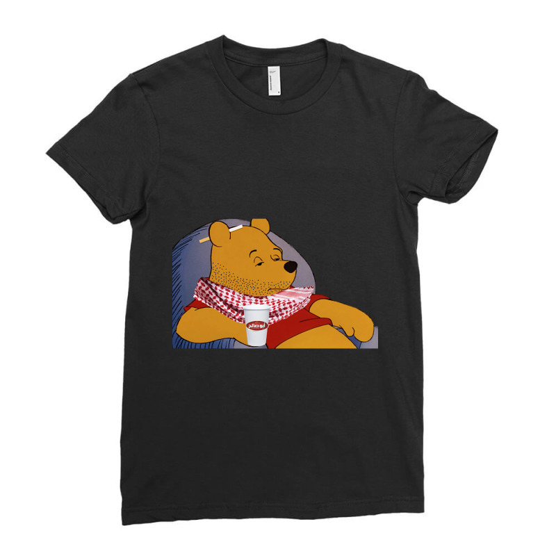 Arab Bear Ladies Fitted T-Shirt by cadetsdebating85 | Artistshot