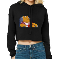 Arab Bear Cropped Hoodie | Artistshot