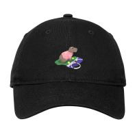 Capybara Tennis - Pink Adjustable Cap | Artistshot