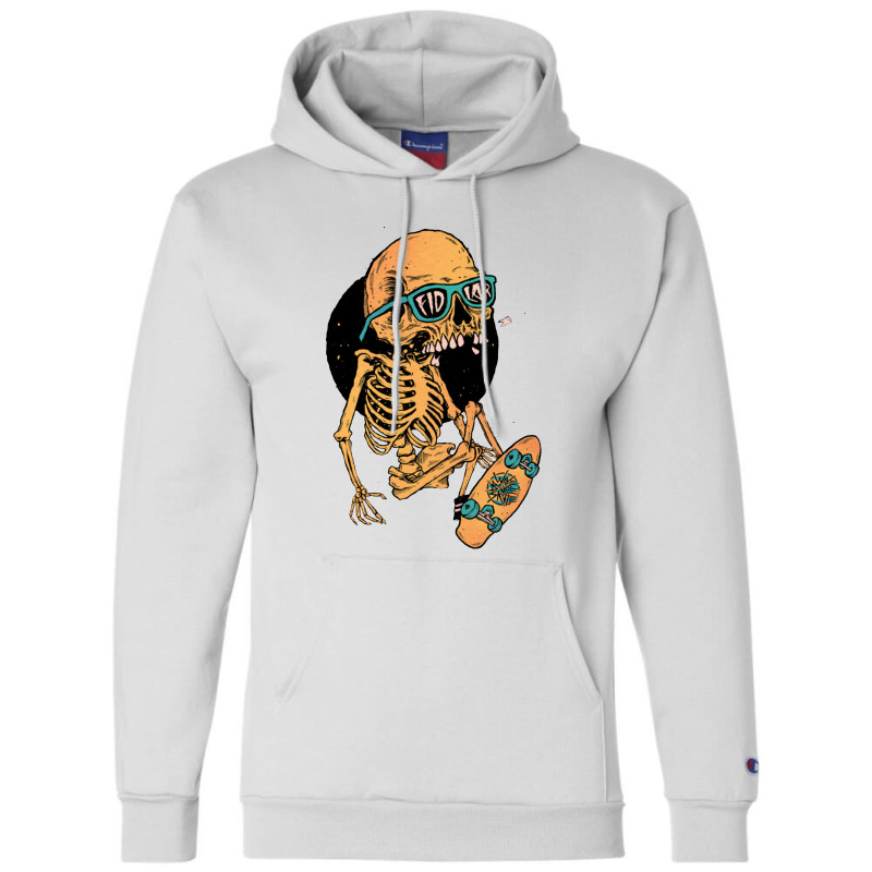 Custom Fidlar Skull Champion Hoodie Star Store - Artistshot