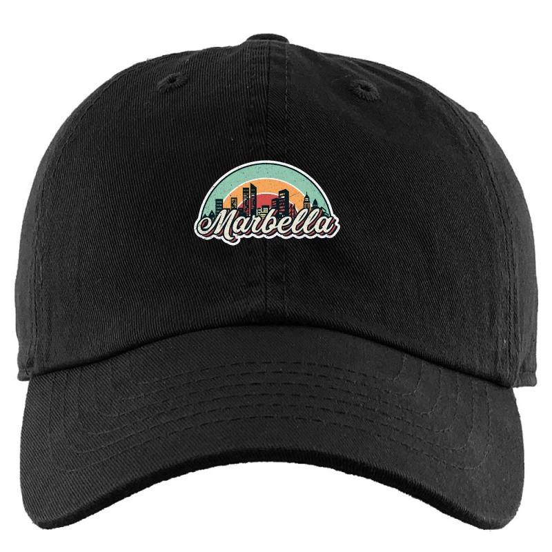 Marbella City Retro Kids Cap | Artistshot