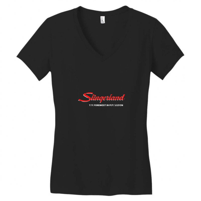 Slingerland Drums Women's V-Neck T-Shirt by PeteBabic | Artistshot