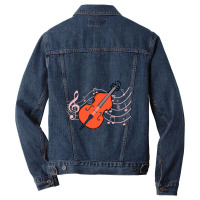 Contra Bass Player Classic T Men Denim Jacket | Artistshot