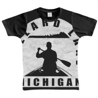 Bullard Lake Canoeing Michigan Graphic Youth T-shirt | Artistshot