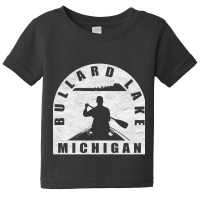 Bullard Lake Canoeing Michigan Baby Tee | Artistshot