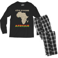 Cote Divorce-africa Men's Long Sleeve Pajama Set | Artistshot