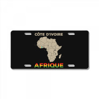 Cote Divorce-africa License Plate | Artistshot