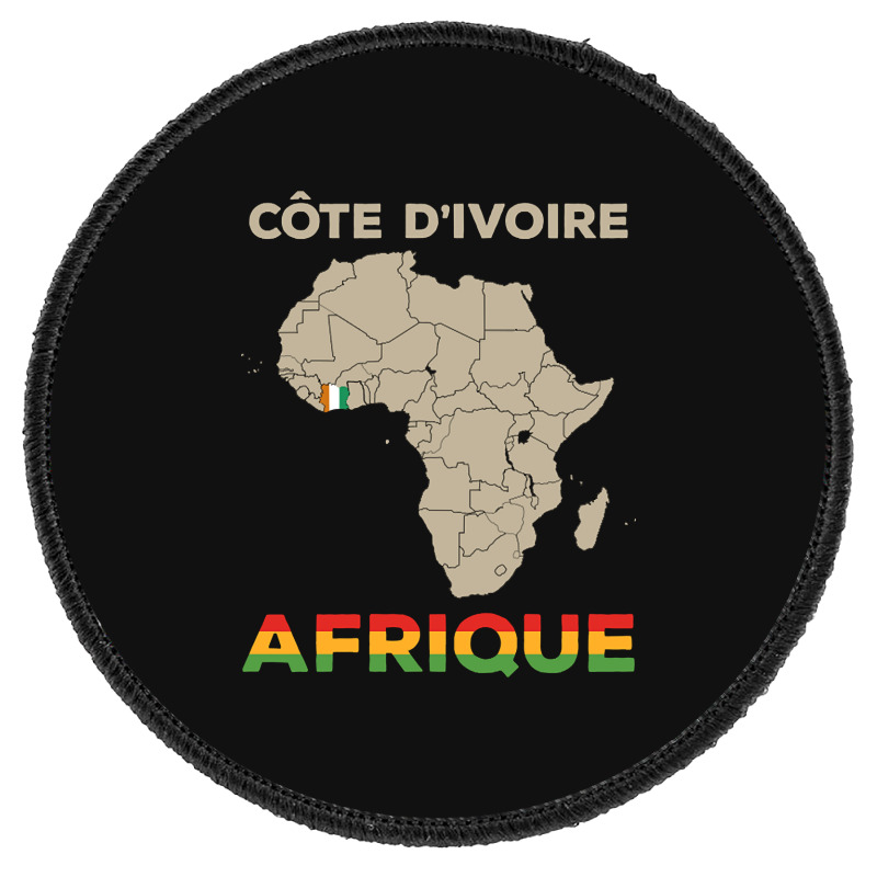 Cote Divorce-africa Round Patch | Artistshot