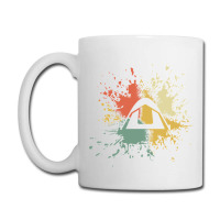 Camping Ink Splash Coffee Mug | Artistshot