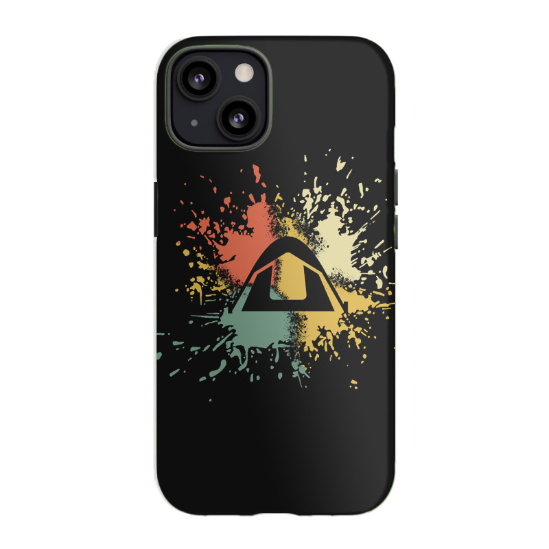 Camping Ink Splash Iphone 13 Case | Artistshot