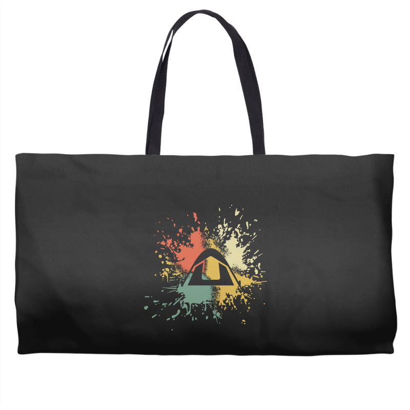 Camping Ink Splash Weekender Totes | Artistshot