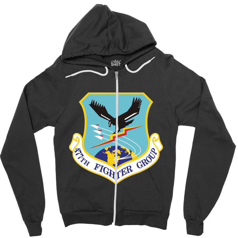 477th Fighter Group (u.s. Air Force) Zipper Hoodie by nourishnormally484 | Artistshot