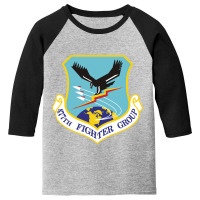 477th Fighter Group (u.s. Air Force) Youth 3/4 Sleeve | Artistshot