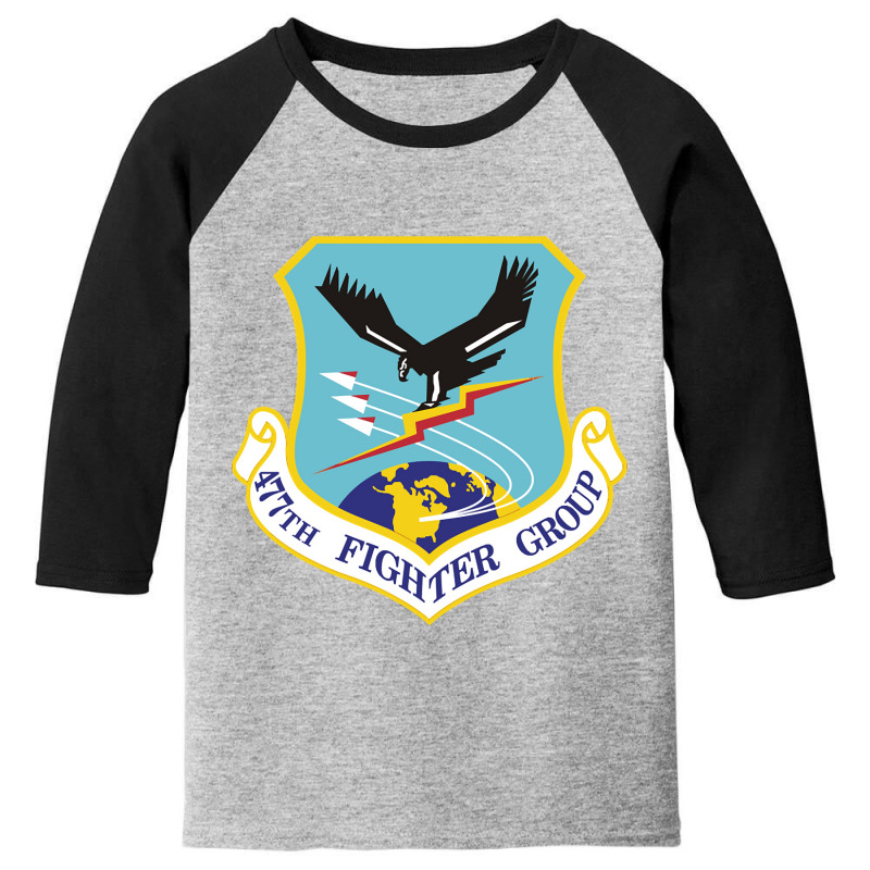 477th Fighter Group (u.s. Air Force) Youth 3/4 Sleeve by nourishnormally484 | Artistshot