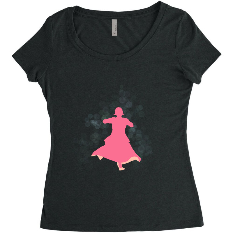 Classical Indian Dancing Women's Triblend Scoop T-shirt by traumafemales188 | Artistshot