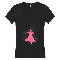 Classical Indian Dancing Women's V-neck T-shirt | Artistshot