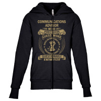 Communications Advisor - We Do Precision Youth Zipper Hoodie | Artistshot