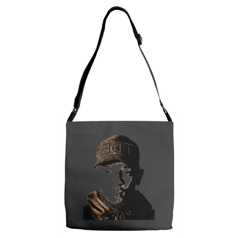 Cool Potrait Kendrick Lamar Adjustable Strap Totes | Artistshot