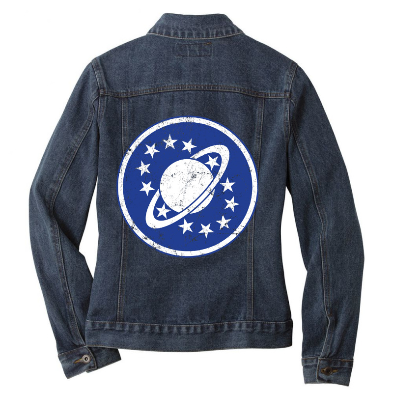 Galaxy Quest Ladies Denim Jacket by joanmouse000 | Artistshot