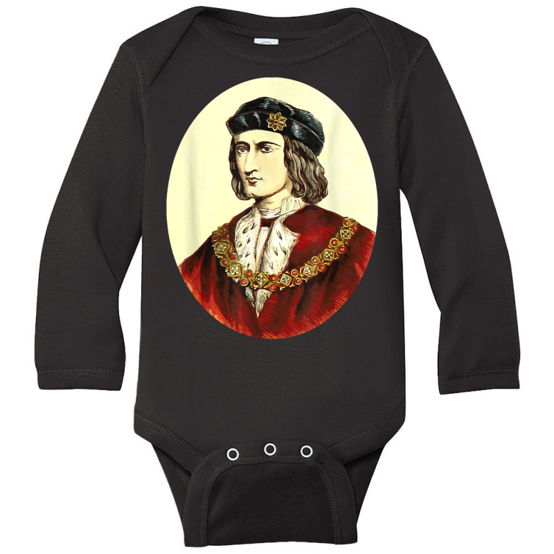 King Richard Iii Of England T Shirt Long Sleeve Baby Bodysuit | Artistshot