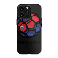 Costa Rica Football Country Flag Iphone 13 Pro Case | Artistshot