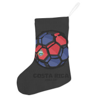 Costa Rica Football Country Flag Holiday Stocking | Artistshot