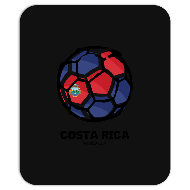 Costa Rica Football Country Flag Mousepad | Artistshot