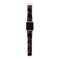 Costa Rica Football Country Flag Apple Watch Band | Artistshot