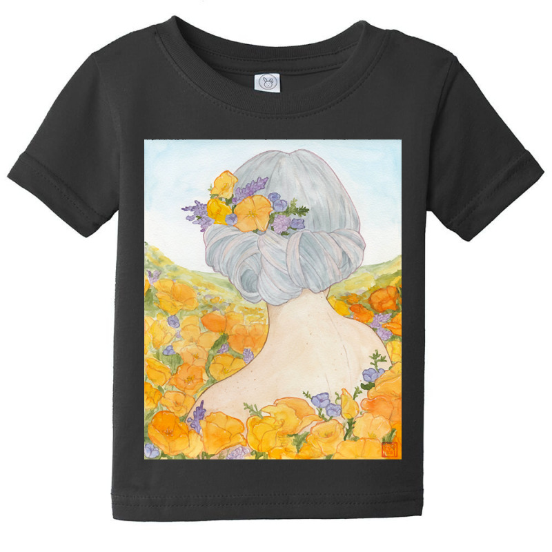 California Poppies Baby Tee | Artistshot