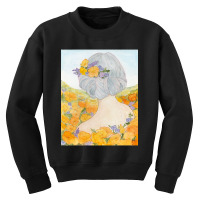 California Poppies Youth Sweatshirt | Artistshot