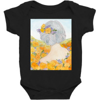 California Poppies Baby Bodysuit | Artistshot