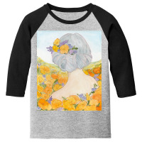 California Poppies Youth 3/4 Sleeve | Artistshot