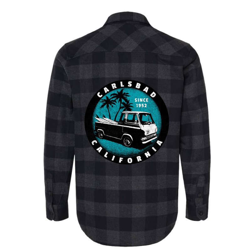 Carlsbad, California-hwtbx Flannel Shirt by venbytumny | Artistshot