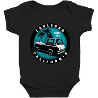 Carlsbad, California-hwtbx Baby Bodysuit | Artistshot