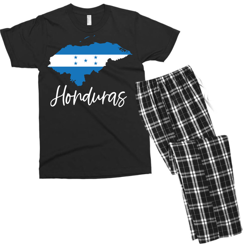 Honduras Flag Central America Copan Latina Camisa Catracho Pullover Ho Men's T-shirt Pajama Set by saterseim | Artistshot