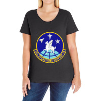 50th Operations Support Squadron (u.s. Air Force) Ladies Curvy T-shirt | Artistshot