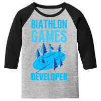 Biathlon Games Developer Youth 3/4 Sleeve | Artistshot