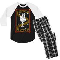 Breathe Easy Men's 3/4 Sleeve Pajama Set | Artistshot