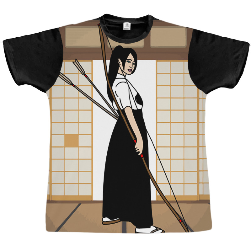 Archery With A Bow And Arrow Graphic T-shirt | Artistshot